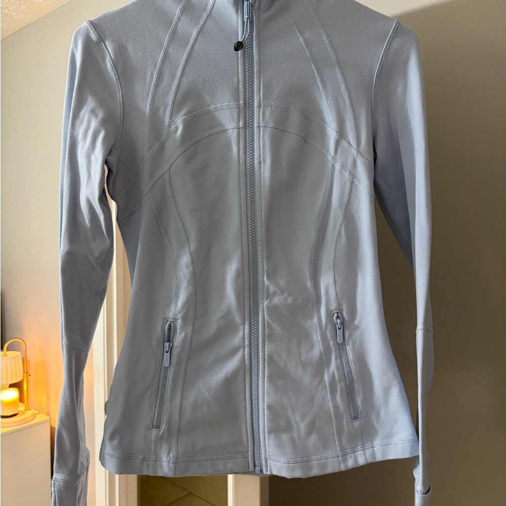 lululemon athletica Light Blue Define Jacket